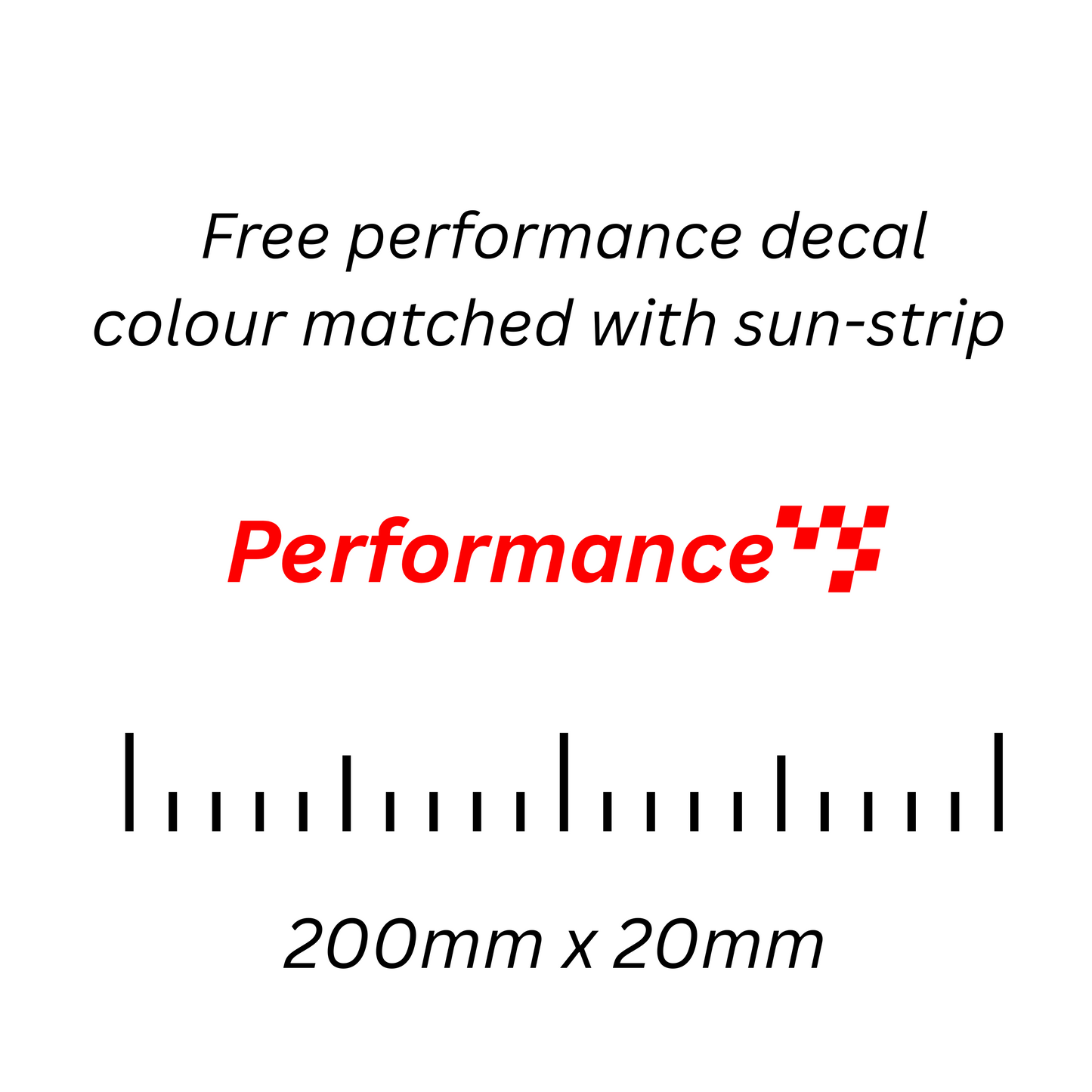 Performance Sun-Strip